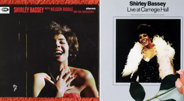 Shirley Bassey 2 CD with Nelson Riddle and his orchestra - Live at Carnegie Hall