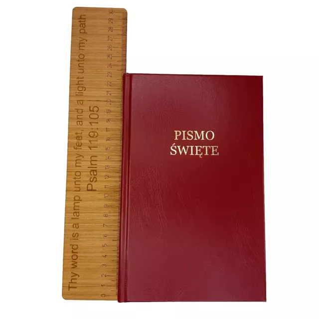 Pismo Swiete Biblia Polska Stary Nowy Testament UBG Twarda Okladka Polish Bible