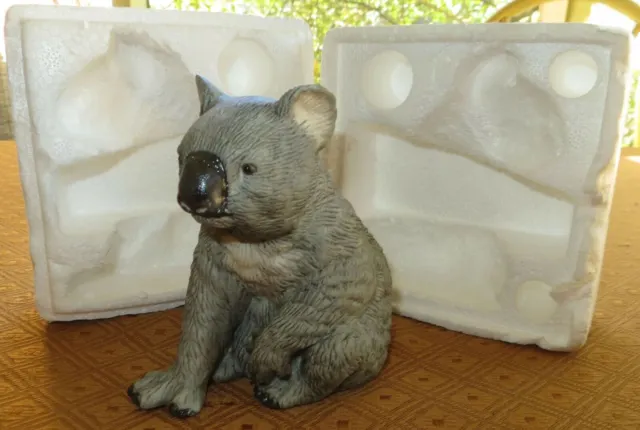 Koala Bear Royal Heritage Bisque China Porcelain Figurine Australia w/ Styrofoam