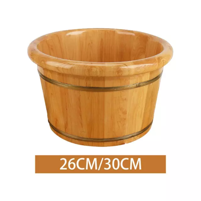 Foot Baths Wood Foot Tub Wooden Foot Basin Mother's Day Gift Foot Washing Bucket