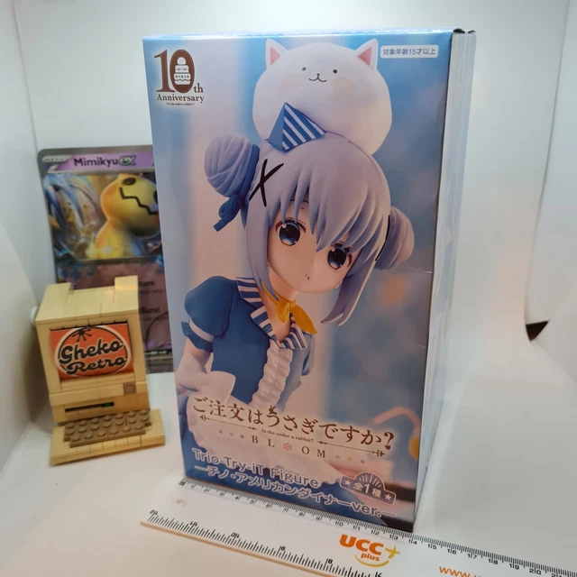 Is The Order A Rabbit? Chino (Tippy Hoodie Ver.) 1/6 Scale PVC Figure - 8.5" Tall Anime Collectible