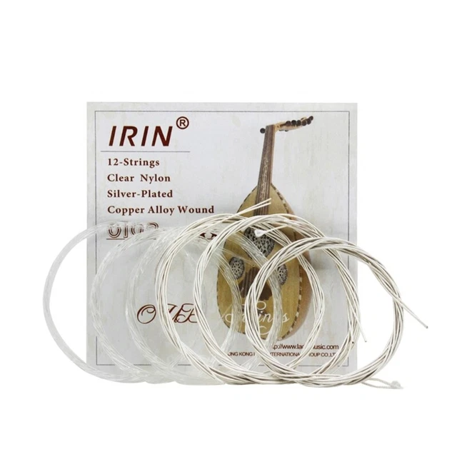 Arabic Oud String Musical Instrument Part Nylon Silver-Plated Alloy Wound String