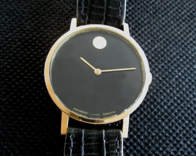 Orologio da uomo Movado Zenith Museum Vintage Meccanico Carica a Mano Calibro 30,5