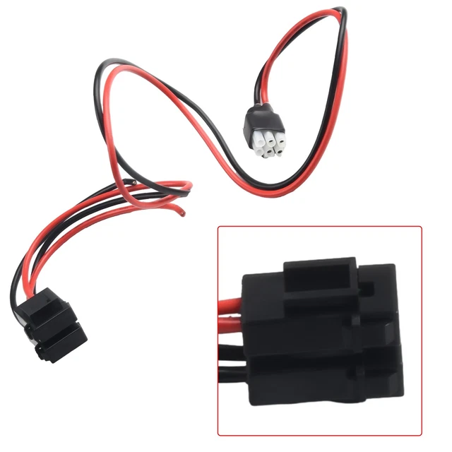 Connecteur D'alimentation Radio à Ondes Courtes 4 Broches, Prise De Câble F/ YAESU ICOM KENWOOD IC-7000IC-7600 FT-450 TS-480 Connecteur D'alimentation Radio à Ondes Courtes 4 Broches, Prise De Câble F/ YAESU ICOM KENWOOD IC-7000IC-7600 FT-450 TS-480