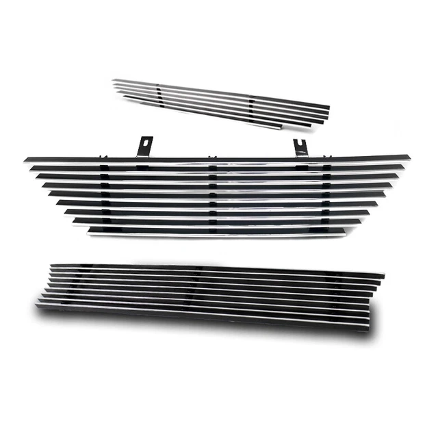 99-04 Ford Mustang Saleen Scoop + Upper + Bumper Lower Billet Grille Grill Combo