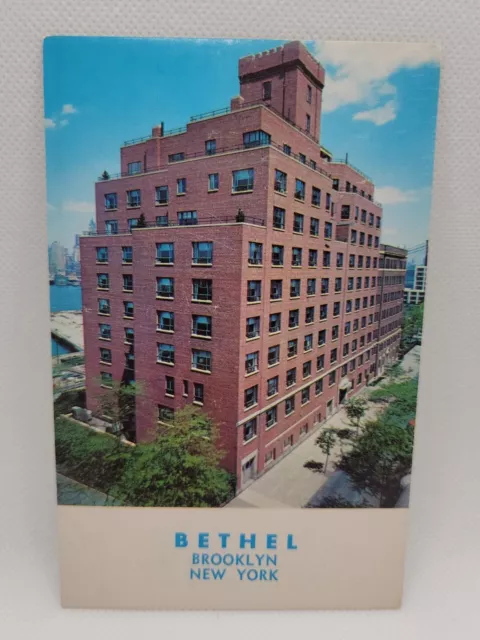Vintage Postcard Brooklyn Bethel Watch Tower Bible Tract  Jehovah's Witnesses