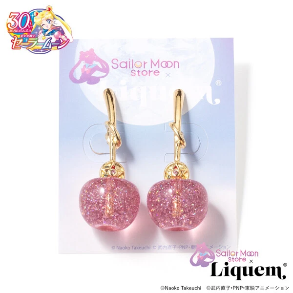 Sailor Moon Store x LIQUEM Cherry Earring Crystal Star Compact