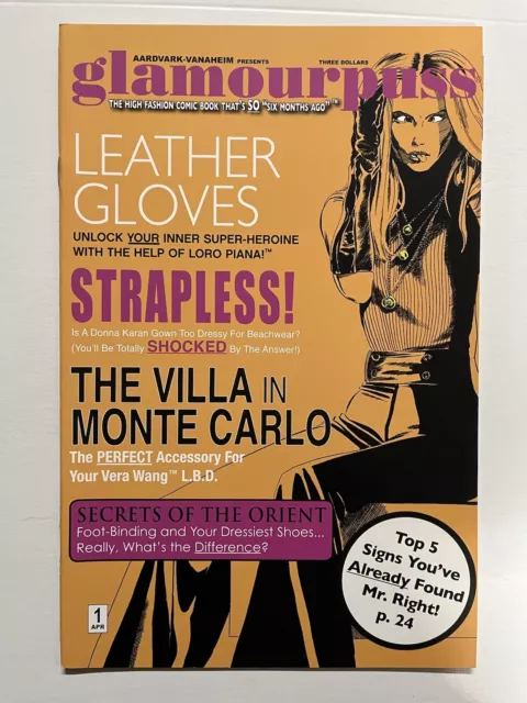 Glamourpuss #1A NM; Aardvark-Vanaheim | Dave Sim | Combined Shipping