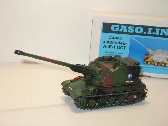 Miniature Solido Gaso-line – Char M12 GMC – 1/50 – Résine Et Métal – Occasion