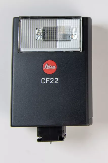 LEICA CF22 18694 STROBE FLASH IN THE BOX W INSTRUCTION BOOK, paperwork