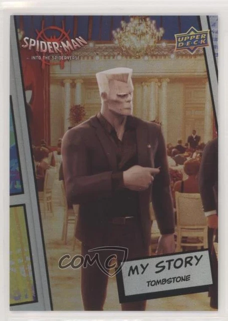 Spider Man Into The Spider Verse Tombstone 2022 MARVEL SPIDER-MAN: Into the Spider-Verse My Story Tombstone #MS-09