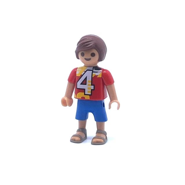 Figurine Playmobil Maison De Poupée école - Avec Garçon Et T-shirt - Occasion