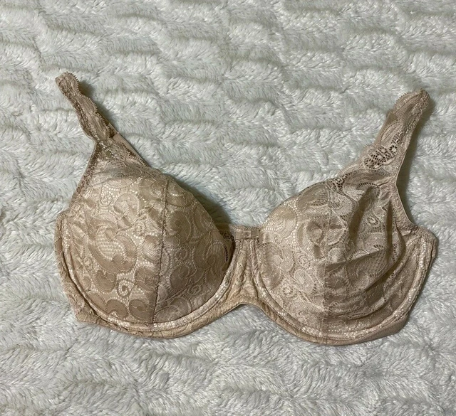 Wonderbra Push Up Bra Beige Womens Size 38DD