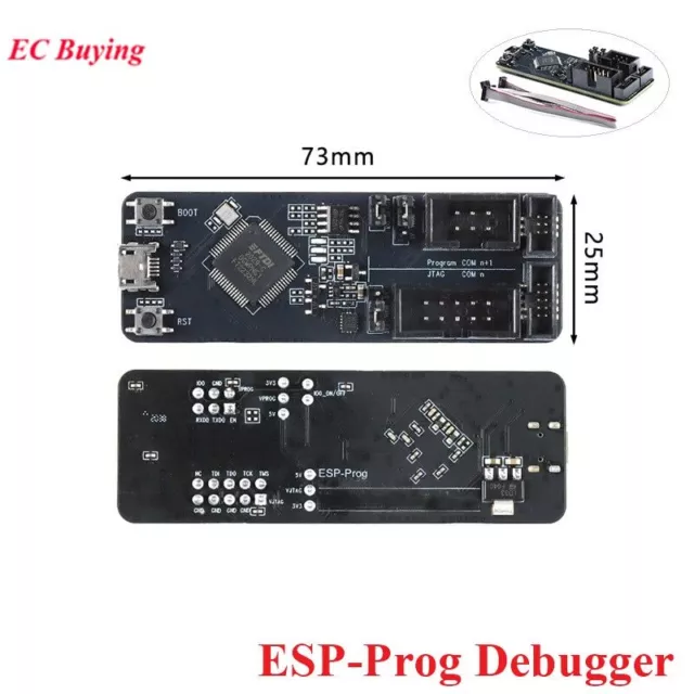 Placa de desarrollo ESP-Prog JTAG programa de depuración módulo descargador de herramientas ESP32 8266