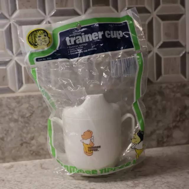 Tommee Tippee Two Handle trainer cup  weighted base 1979 NIP