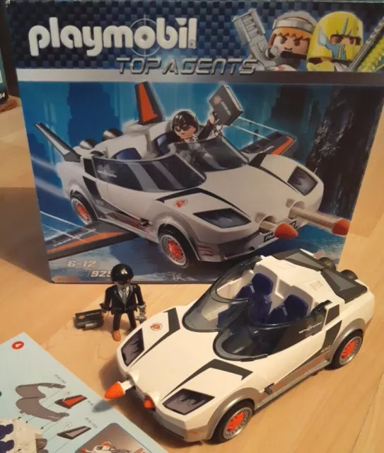 Playmobil 9252 Spy-Racer -Top Agents- Komplett und in OVP