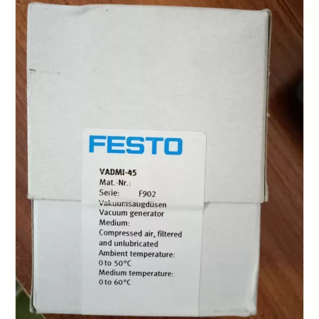 Festo VADMI-45 162506 Vacuum Generator New One VADMI45 /