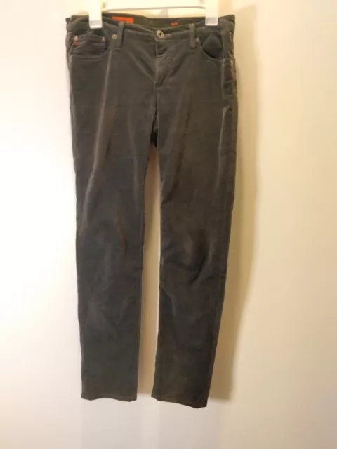 AG Adriano Goldschmied The Stilt  pants jeans soft gray size 29 Women Velvet