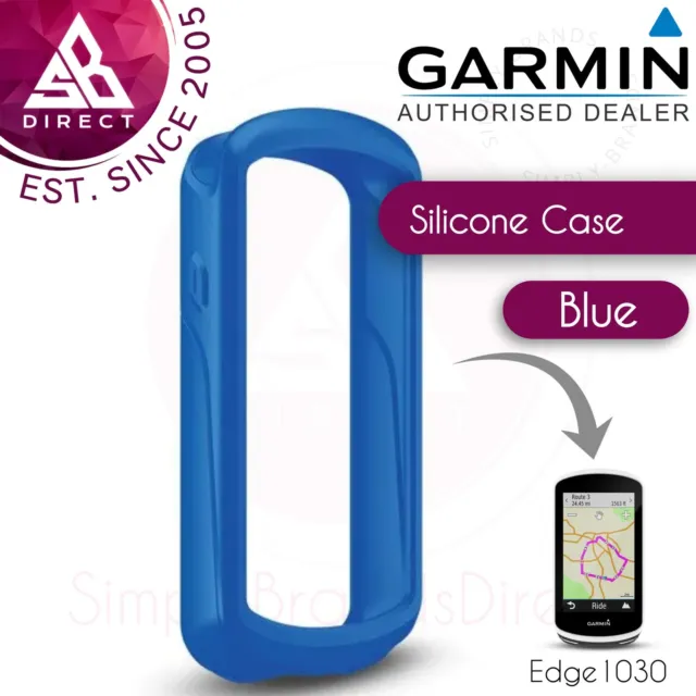 Garmin Silicone Case│Protective Cover│For Edge 1030 GPS Cycle Bike Computer│Blue