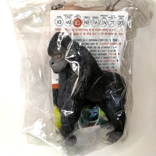 OpenToys Eastern Gorilla mini figure from Spain OpenProm 2017 Endangered Animals