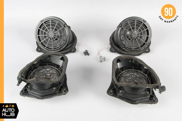 97-04 Mercede R170 SLK230 SLK320 Door Sound Speakers Set of 4 1708202802 OEM