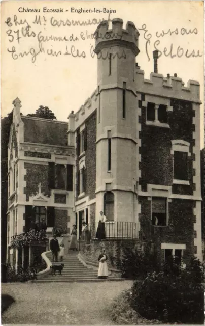 CPA Chateau Ecossain - ENGHIEN-les-BAINS (107760)