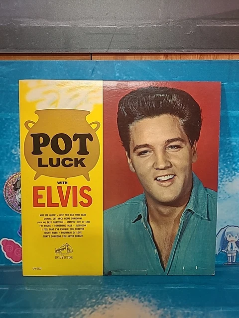 Elvis Presley Pot Luck UK(英 GB)盤 LP Mono Elvis Presley Pot Luck UK(英 GB)盤 LP Mono Elvis Presley