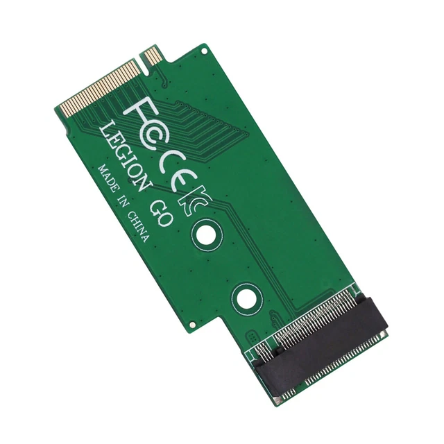 Scheda Adattatore Di Trasferimento SSD M2 PCIe 4.0 A 90° Per Asus ROG Ally - Ricambio Verde - Foto 4