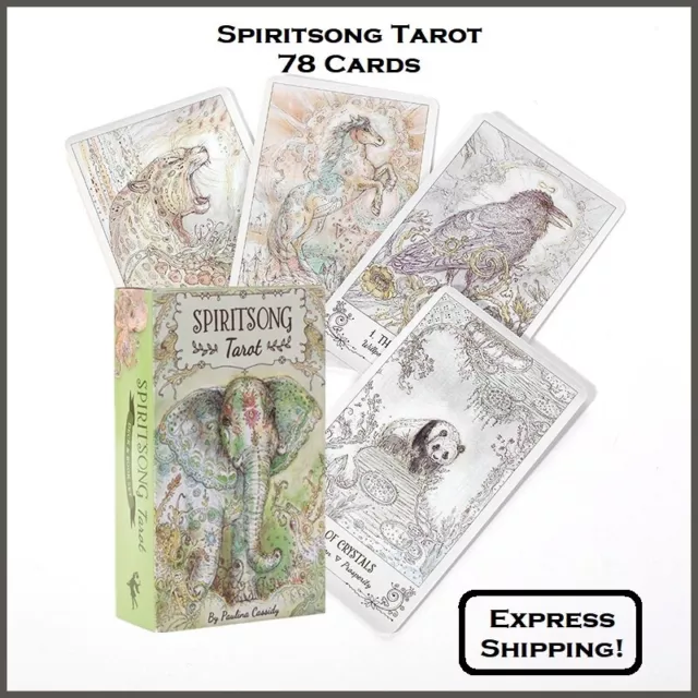 Spiritsong Tarot Deck 78 Cards Oracle English Version  Divination