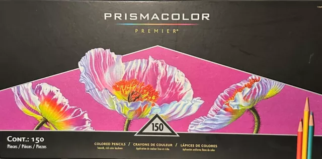 Prismacolor Premier Soft Core Colored Pencils, Assorted Colors, 37