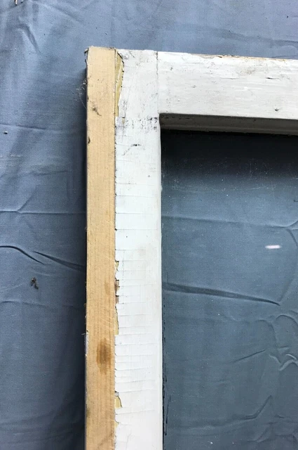Pair Shabby Antique Chic 8 Lite Casement Windows Doors White VTG 21x48 1044-22B 4