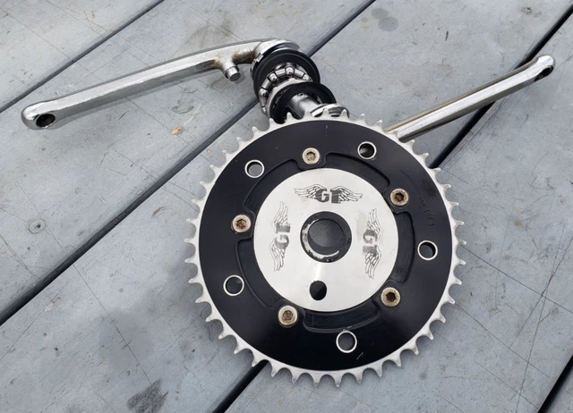 BMX OLD SCHOOL Chainring Sprocket Steel 44T Plateau Couronne Velo Mbk