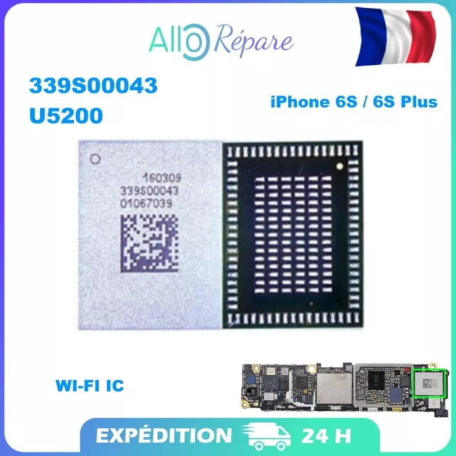 Puce Wifi WLAN 339s00043 u5200_rf  iPhone 6S / 6S Plus