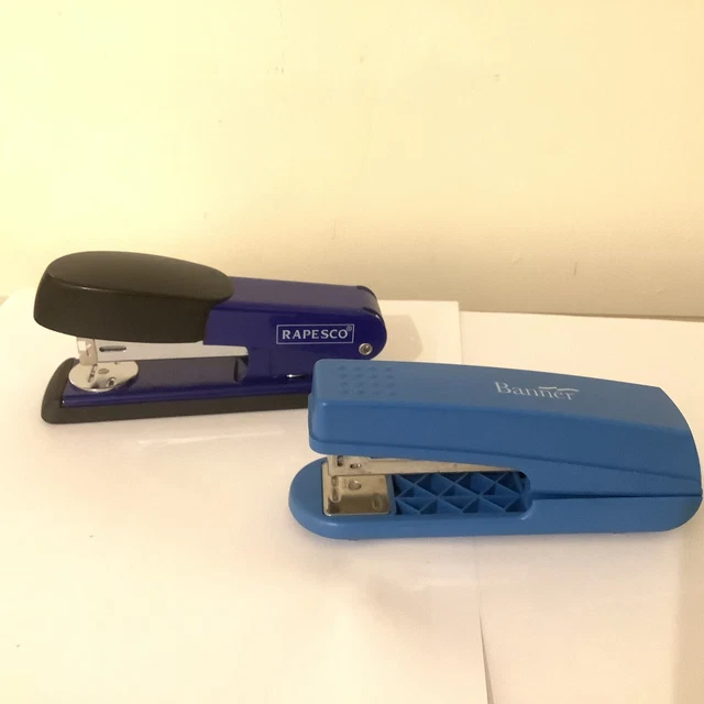 2 Staplers Rapesco & Banner 5ins