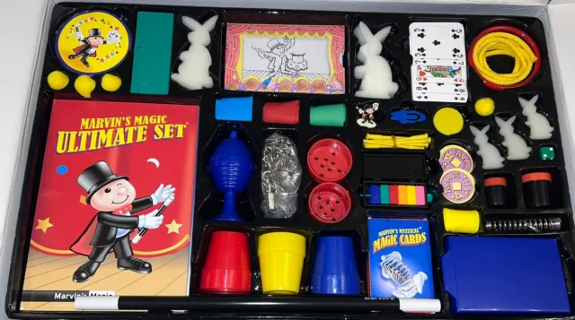 Marvin's Amazing Magic Tricks 250 Tricks set. Deluxe Edition.