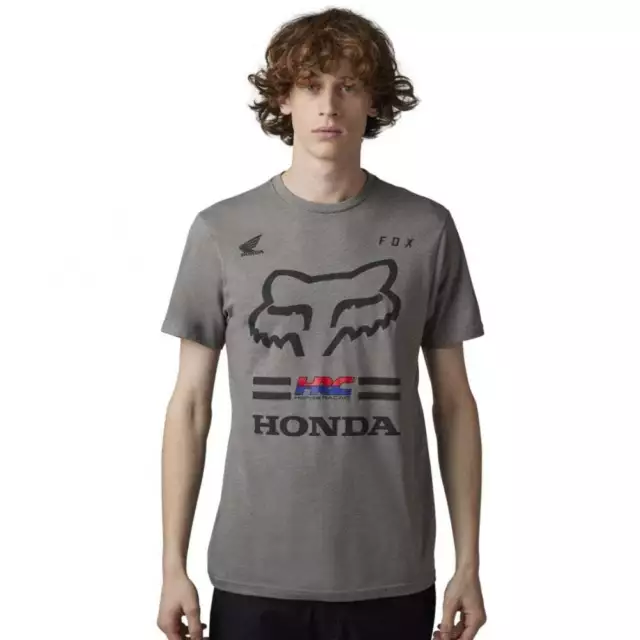 Fox X Honda Premium T-shirt grigio erica 3