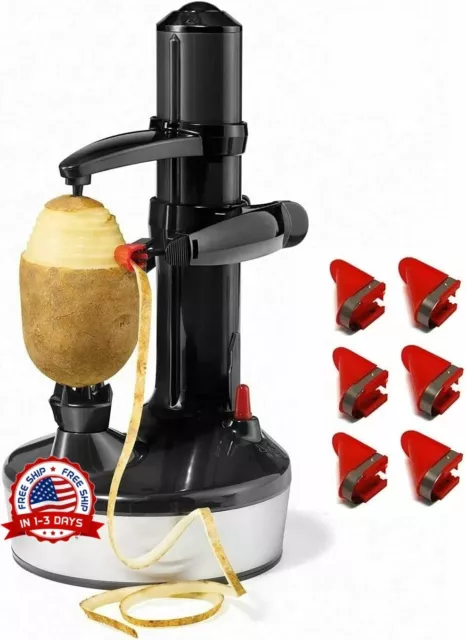 Pelador De Papas Electrico Utencilio De Cocina Pela Patatas Para Verduras Frutas