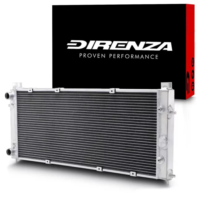 DIRENZA 40mm ALUMINIUM RADIATOR RAD FOR VW TRANSPORTER T4 1.9 2.0 2.4 2.5 91-96