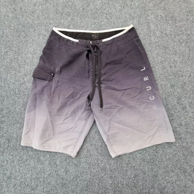 Rip curl shorts mens 30 grey beach surfing boardshorts sports quick dry size 30