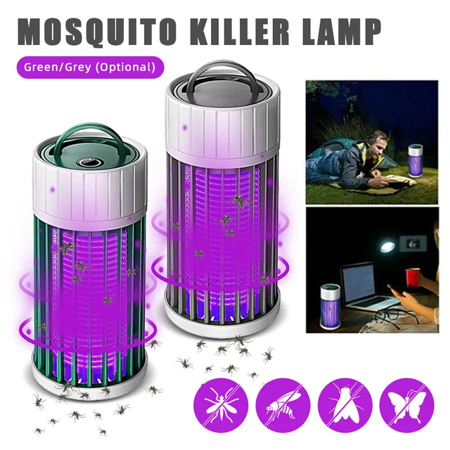 UV Moskito Killer Insektenvernichter USB Elektrisch LED Lampe Mückenfalle Licht