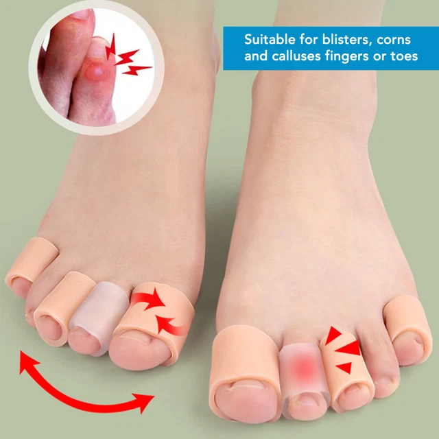 Soft Elastic Toe Pad Protectors Reusable Breathable Cushioned Shock Relief