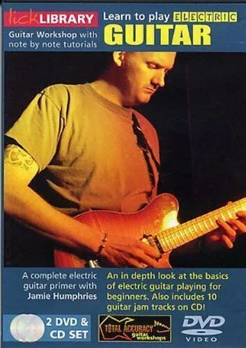 Lick Library Learn to Play Electric Guitar DVD Region 2