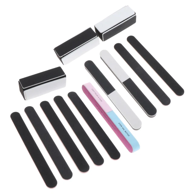 Lime per unghie Lucidatura Buffer Tool Set Modellismo Bastoncini fai da te