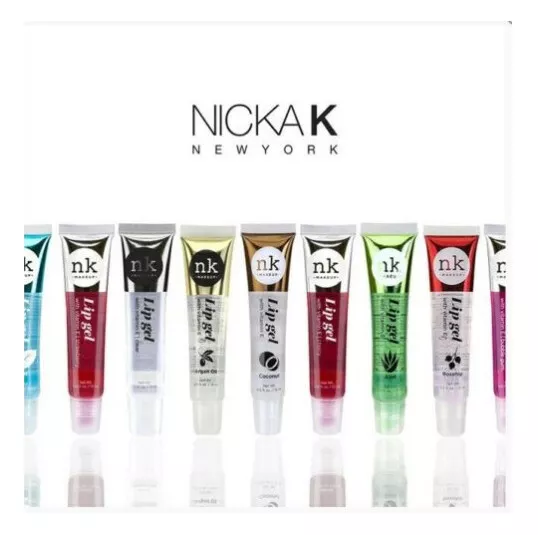 NK Makeup Mix Lip Gel Lipgloss with Vitamin E Any Pack of 5
