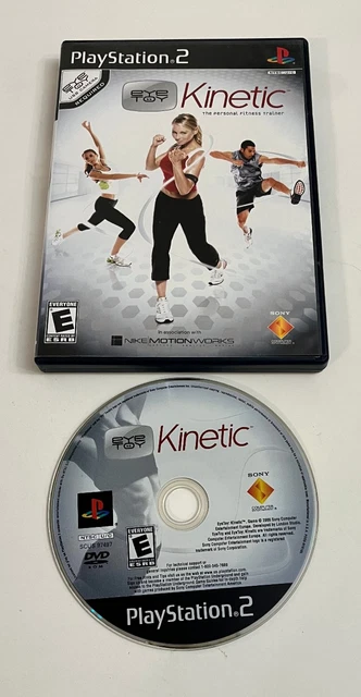 EYE TOY KINETIC Fitness Trainer Sony Playstation PS2 ** Solo