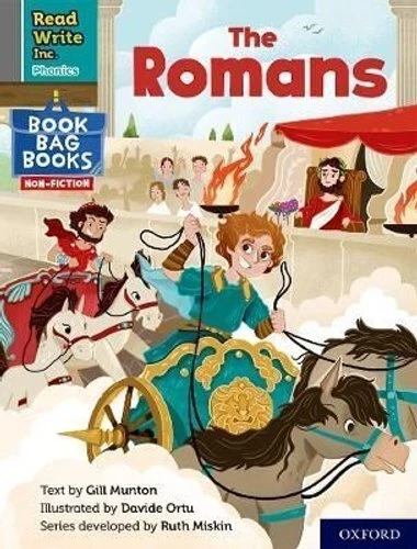 READ WRITE INC. Phonics: Grey Set 7 NF Book Bag Book 2 The Romans ...