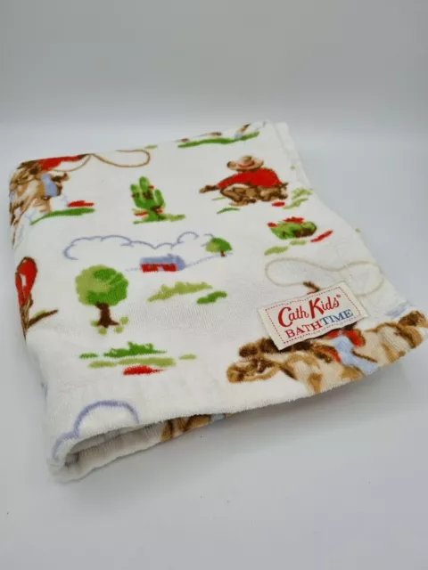 CATH KIDSTON BABY Towel Cowboy Horse Print 9.00 PicClick UK