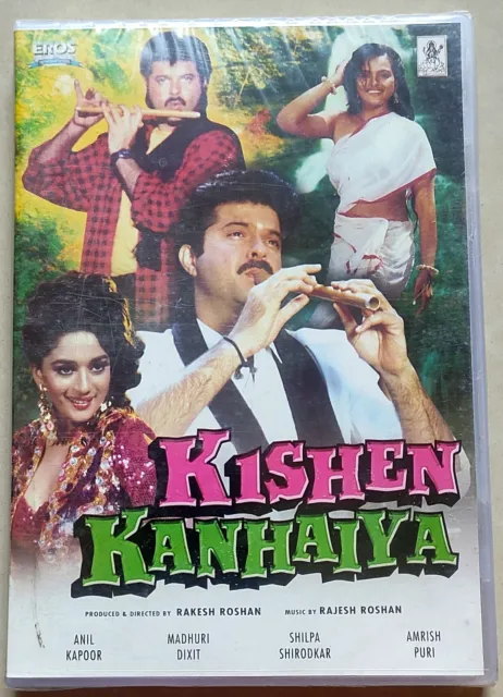 Kishen Kanhaiya DVD Película de Bollywood DVD Anil Kapoor Madhuri Dixit