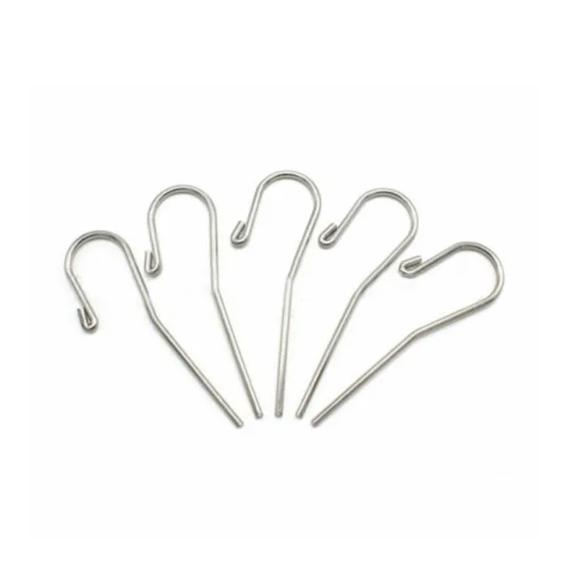 20 Pcs Stainless steel Lip Hook Apex Locator Canal Finder Dental Supplies Tool