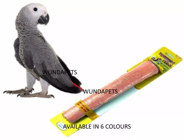 Happypet 8" African Grey Amazon Parrot Bird Beak Claw Trimming Cage Perch 21002